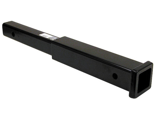 Buyers 1804007 - 18" Black Powder-Coated Steel Hitch Receiver Extension for Increased Towing Clearance